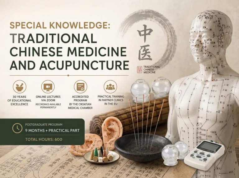 Acupuncture school also in the 2026/2027 school year. in the Bosnian-Serbian-Croatian language