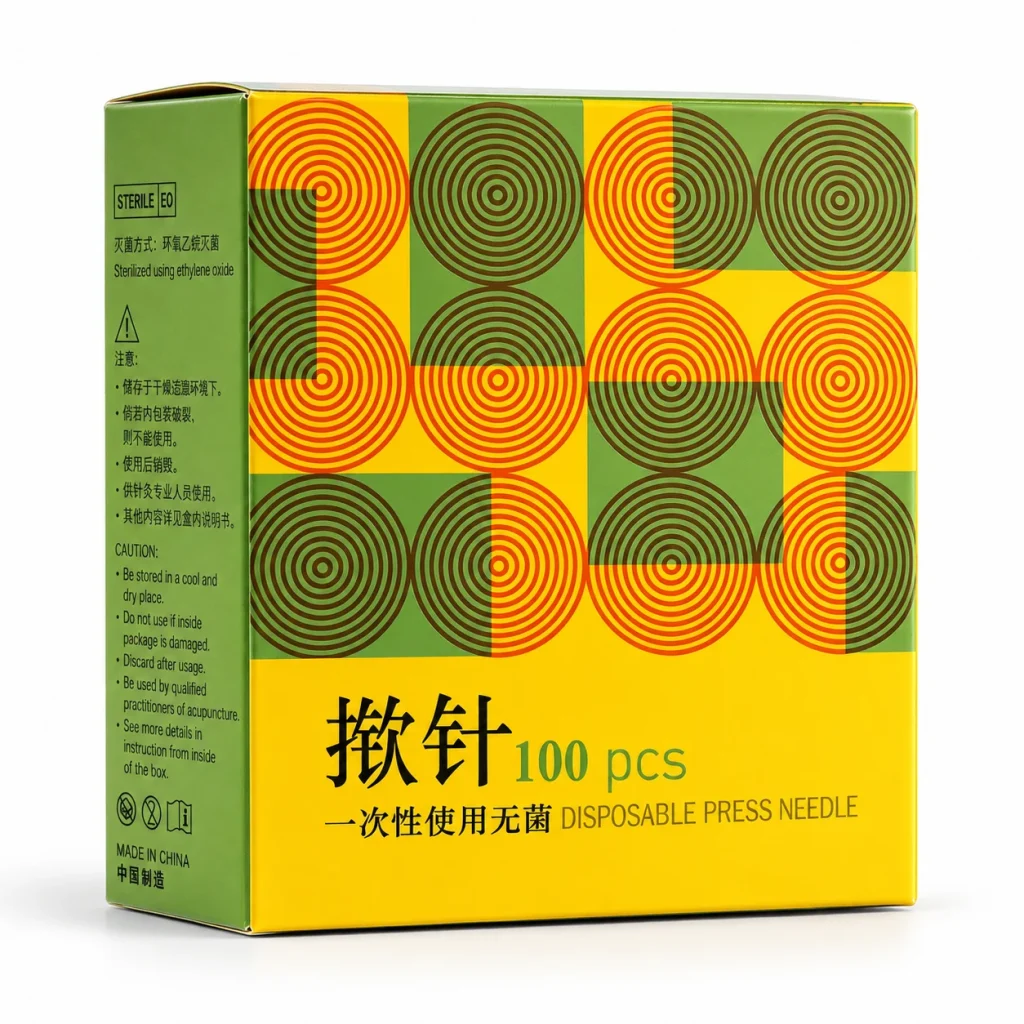 Sterile Disposable Press Needles – 100 pcs